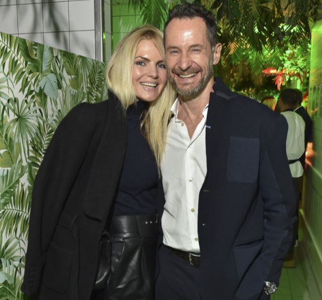 Sebastian Copeland und Frau Dr. Carolin Copeland im The Charles Hotel München, Foto: BrauerPhotos / G.Nitschke