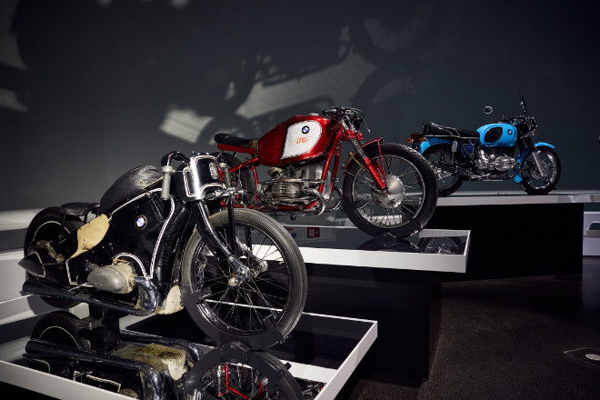 Kostbare Unikate der BMW Group Classic Sammlung (05/2023) aus der aktuellen BMW Motorrad Ausstellung im Museum