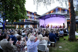 Klassik-Sommer am Tegernsee im Hotelgarten vom Parkhotel Egerner Höfe