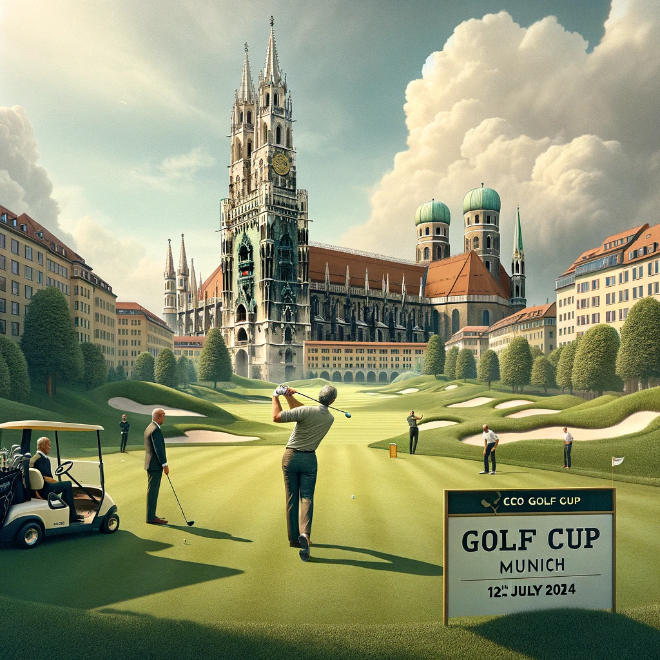 So stellt sich die KI den perfekten Golfplatz in München vor :-)