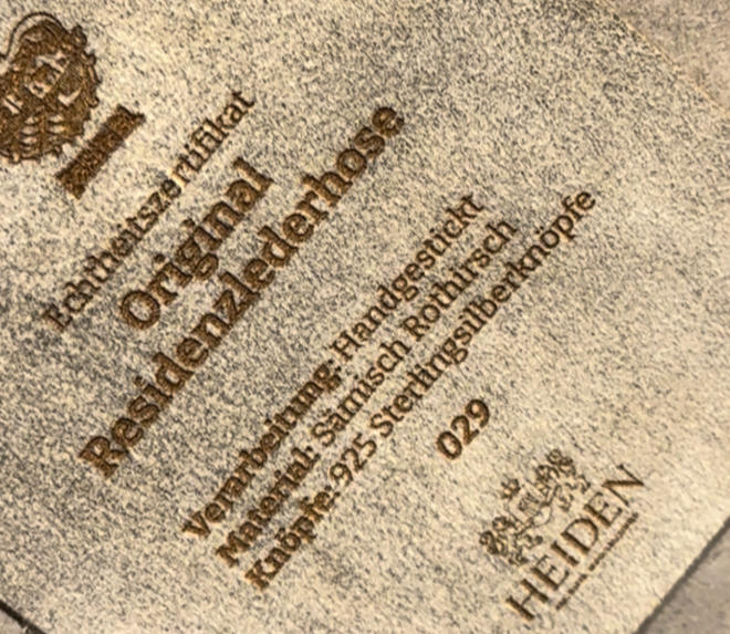 Dresscode Oktoberfest: Limitierte Lederhose