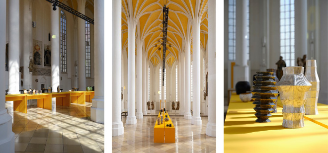 Kunsthandwerk in der Kirche. Foto: Danner-Stiftung / Eva Jünger 