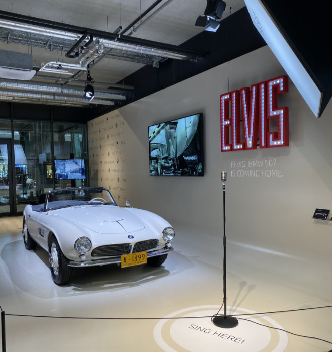 BMW von Elvis in der Autostadt München