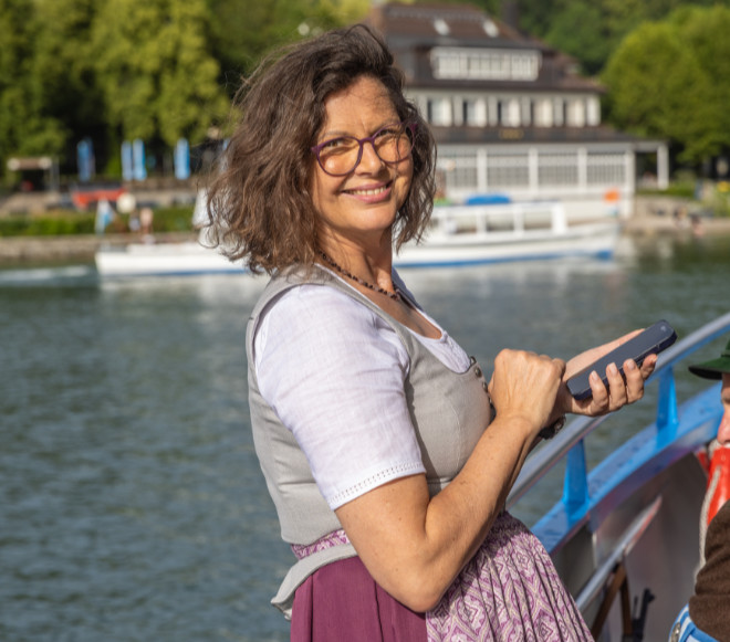Ilse Aigner nahm an der Tegernsee Schifffahrt teil