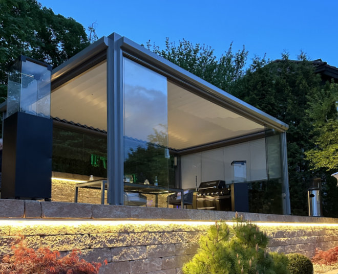 Für einen Garten gelten Pavillons und Pools als Wertsteigerungsmaßnahme.