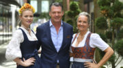 Trachenzauber, Talk mit Ulli Ehrlich und Franziska Knuppe  Sportalm (Kitzbühel) Store bei Lodenfrey in München am 29.06.2024