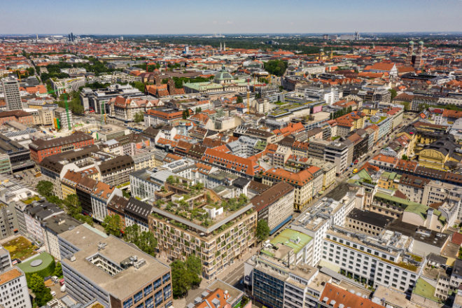 Südliches Bahnhofsviertel von München. Fotocredit: Accumulata Group