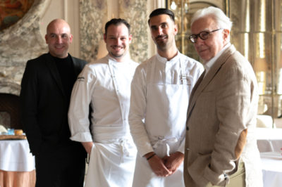 Französische Haute Cuisine mitten in München: Exklusives 4-Hands Dinner im Tantris