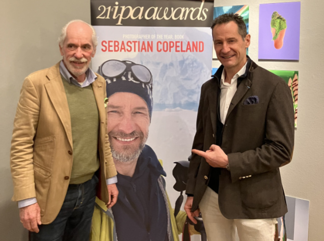 Buchpräsentation von Sebastian Copeland „The Arctic – A darker shade of white“ am 17. Dezember 2024 in der „Galerie Reygers“