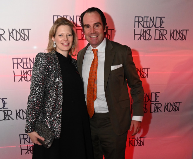 Anabel und Dominik Pförringer. Fotocredit: Freunde Haus der Kunst