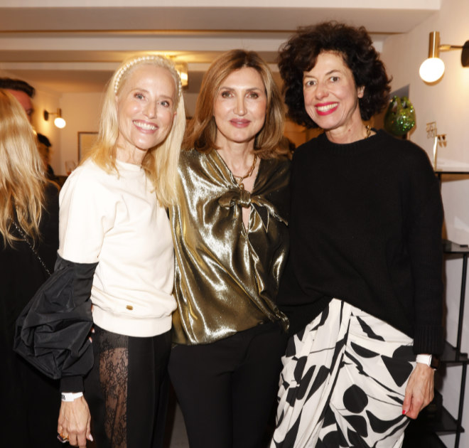 Daniela Giller mit Mirela Stanoiu und Gabriele Castegnaro. Fotocredit: Agency People Image (c) Manuel Tilgner