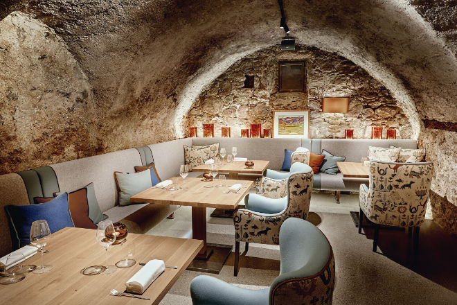 Nur acht Plätze hat das Restaurant Aurea im Mount Med Resort. Fotocredit: Michael Huber