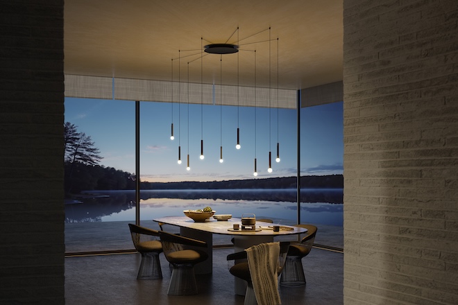 Das neue Coro & Coro moon Lichtdesign gibt es als Pendelleuchten, Deckenstrahler, Einbaustrahler, Einbau-Downlights - Designer Axel Meise bietet Vielfalt. 