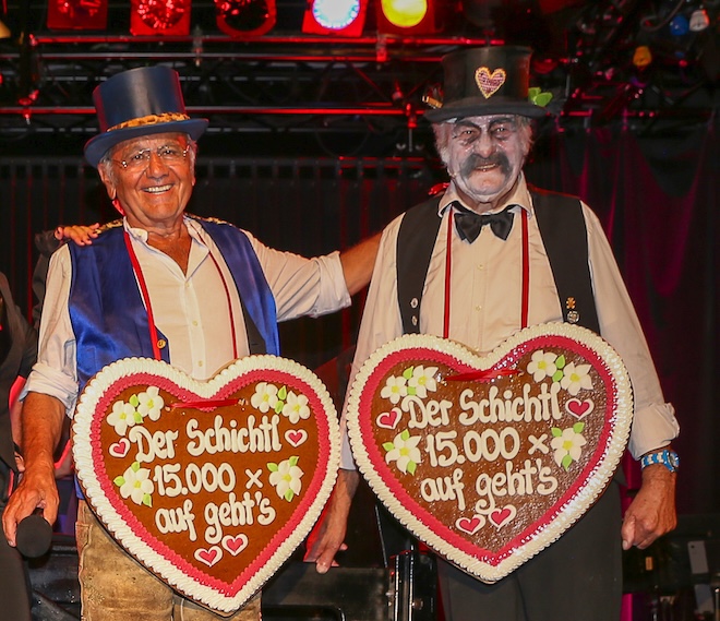 Am 21. September 1985 begann um 12:40 Uhr eine Ära: Manfred Schauer und Ringo standen erstmals gemeinsam auf der Bühne des Schichtl