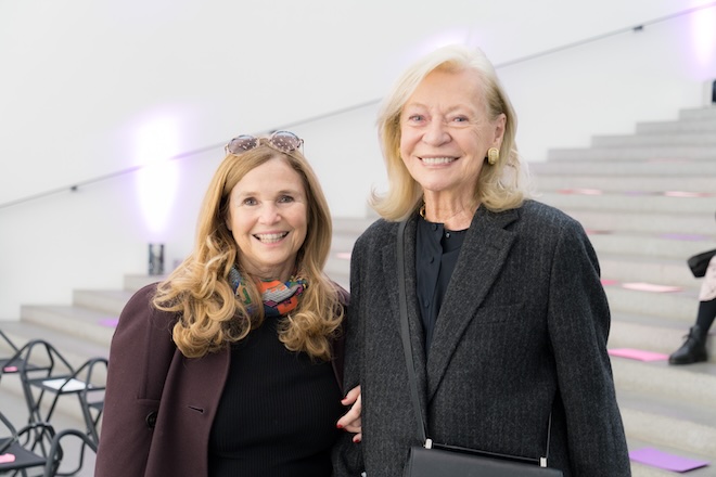 Judith Epstein mit Corry Müller-Vivil. Fotocredit: Johann und Erwin Rittenschober