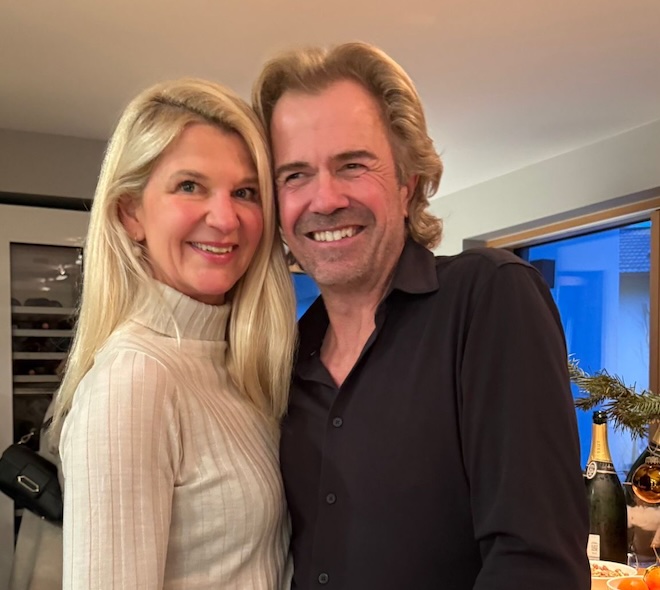 Christiane Wolff mit Ralf Meinardus. Foto: privat