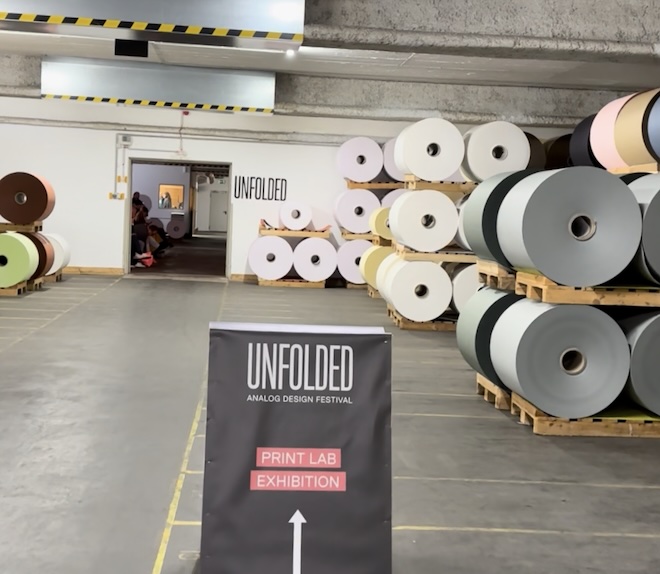 Unfolded Festival: Wenn Papier zum Denkraum wird