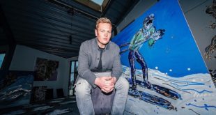 Werk aus der Serie „Olympia“ - Fotocredit: Leslie Barabasch