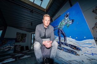 Werk aus der Serie „Olympia“ - Fotocredit: Leslie Barabasch