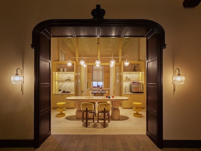 In der Gästevilla des THE FLORENTIN wird die Gaggenau-Küche zum stilvollen Ort für private Genusskultur.