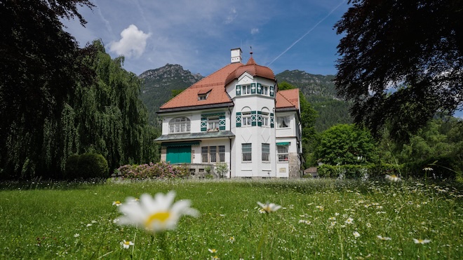 Richard Strauss Villa in Garmisch. Fotocredit: Wolfgang Ehn