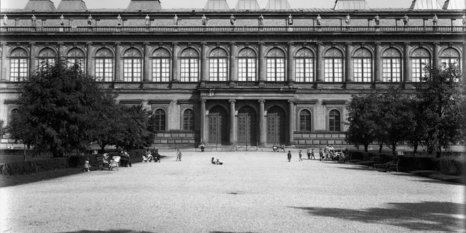 Ansicht der Alten Pinakothek von Süden, Fotografie von 1938 München, Bayerische Staatsgemäldesammlungen (Fotoarchiv)