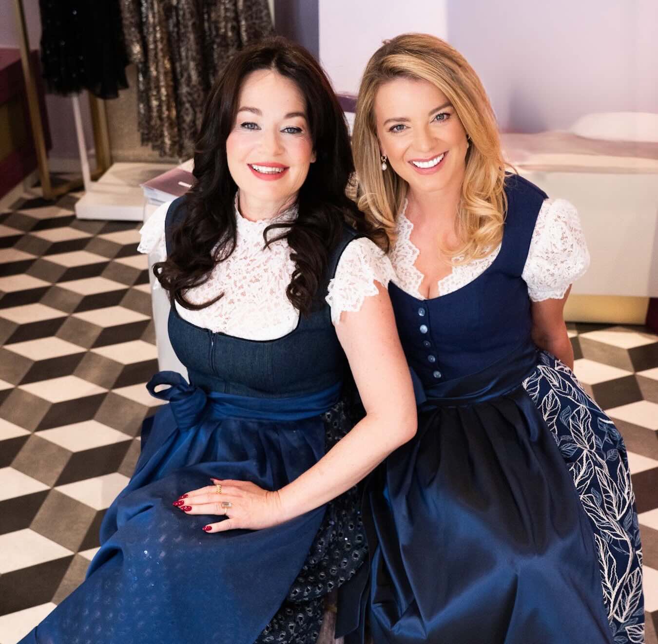 Michaela Aschberger mit Franziska Reichert
