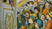 Social Media vor Instagram: Wie die Wiesn schon vor 100 Jahren ihre Bilder verschickte Otto-Britsch-Postkarte-Gruss-vom-Oktoberfest-Fotocredit-Muenchner-Stadtmuseum