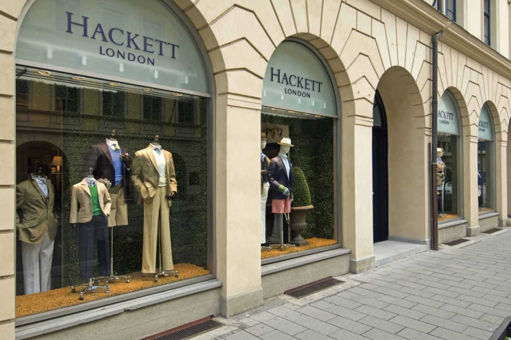 Die Männerwelt jubelt: Hackett London hat Flagship Store in München